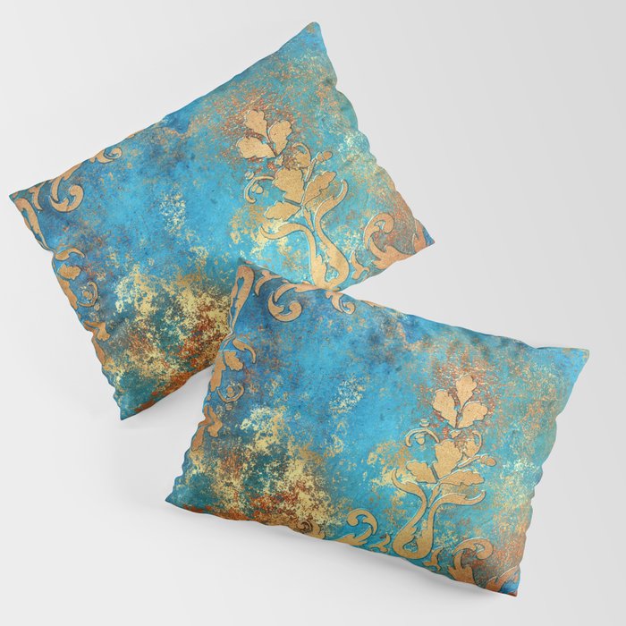 Ornament Rust Texture 02 Pillow Sham Gallery Image 1