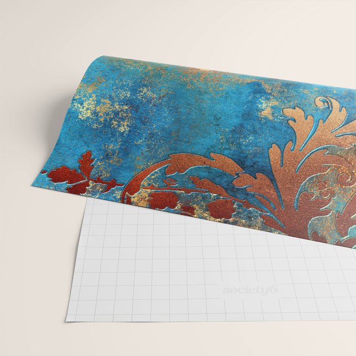 Ornament Rust Texture 02 Wrapping Paper Gallery Image 2