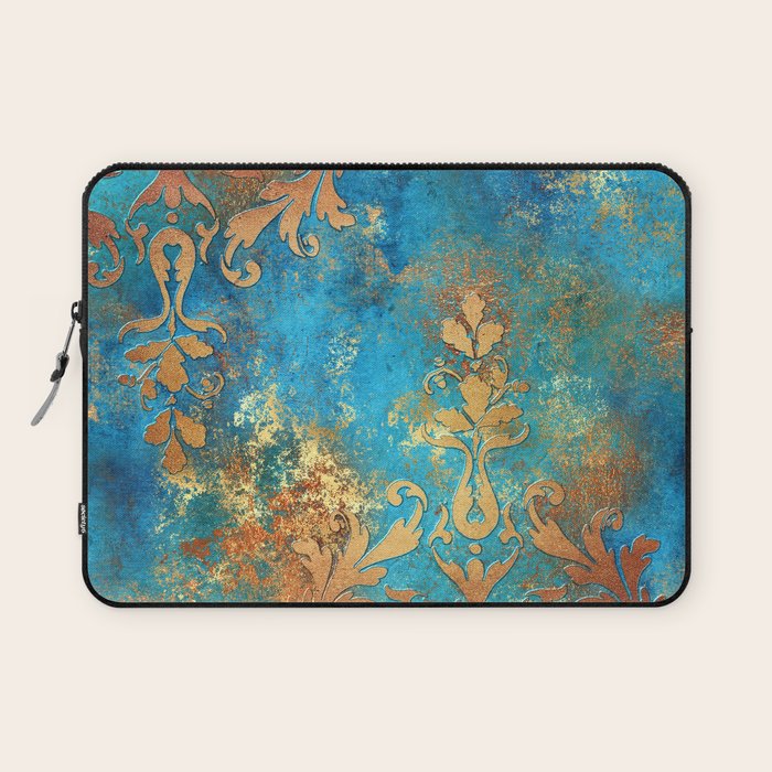 Ornament Rust Texture 02 Laptop Sleeve Gallery Image 1