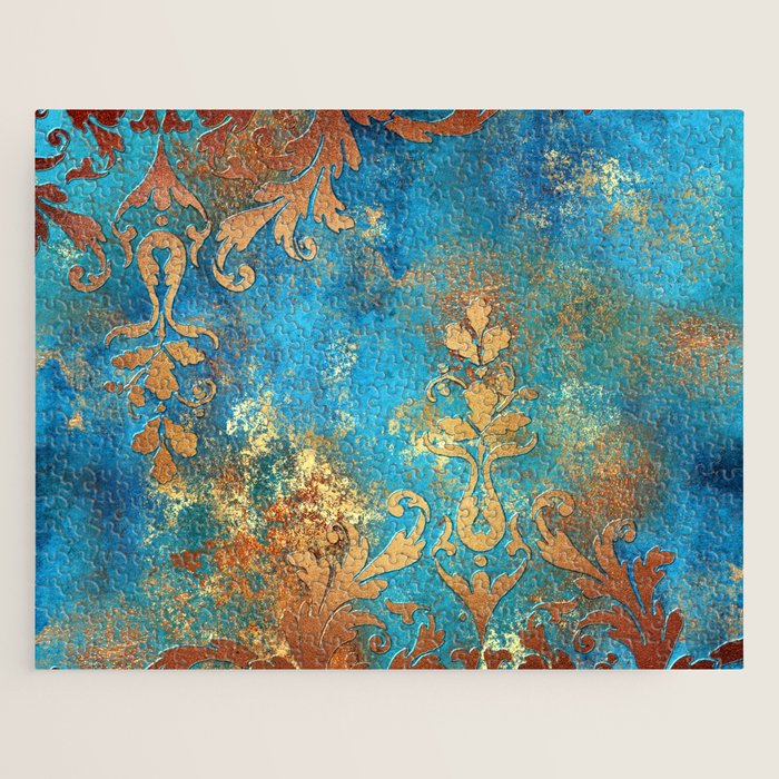 Ornament Rust Texture 02 Jigsaw Puzzle Gallery Image 1