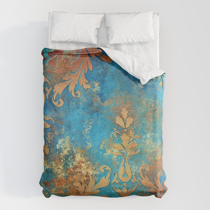Ornament Rust Texture 02 Duvet Cover Gallery Image 1