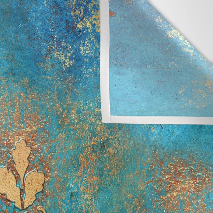 Ornament Rust Texture 02 Wall Tapestry Gallery Image 3