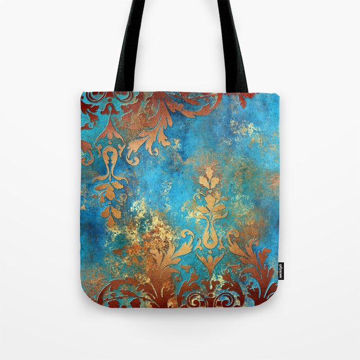 Ornament Rust Texture 02 Tote Bag Gallery Image 1