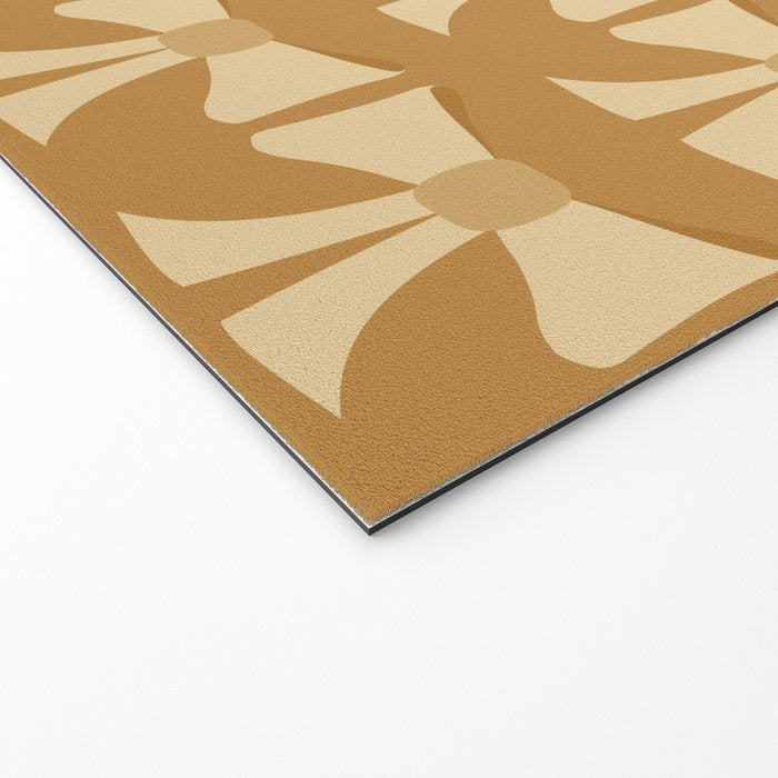 Vintage Bows XIII Orange Welcome Mat Gallery Image 2