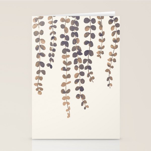 Eucalyptus Watercolor Stationery Card Gallery Image 1