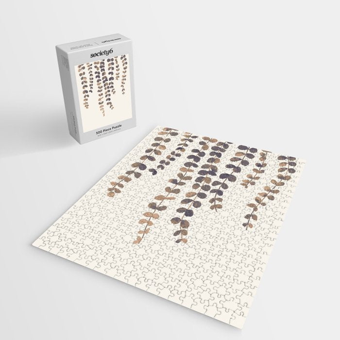Eucalyptus Watercolor Jigsaw Puzzle Gallery Image 2