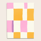 Summer check handdrawn orange Notebook Gallery Image 4