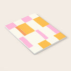 Summer check handdrawn orange Notebook Gallery Image 3