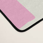 Summer check handdrawn orange Desk Mat Gallery Image 4