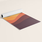 Geometric Landscape 20 Yoga Mat Gallery Image 2
