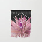 Agave geometrics III - pink Wall Hanging Gallery Image 1