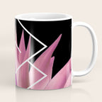 Agave geometrics III - pink Coffee Mug Gallery Image 1
