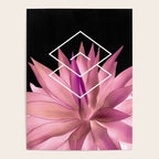 Agave geometrics III - pink Poster Gallery Image 4