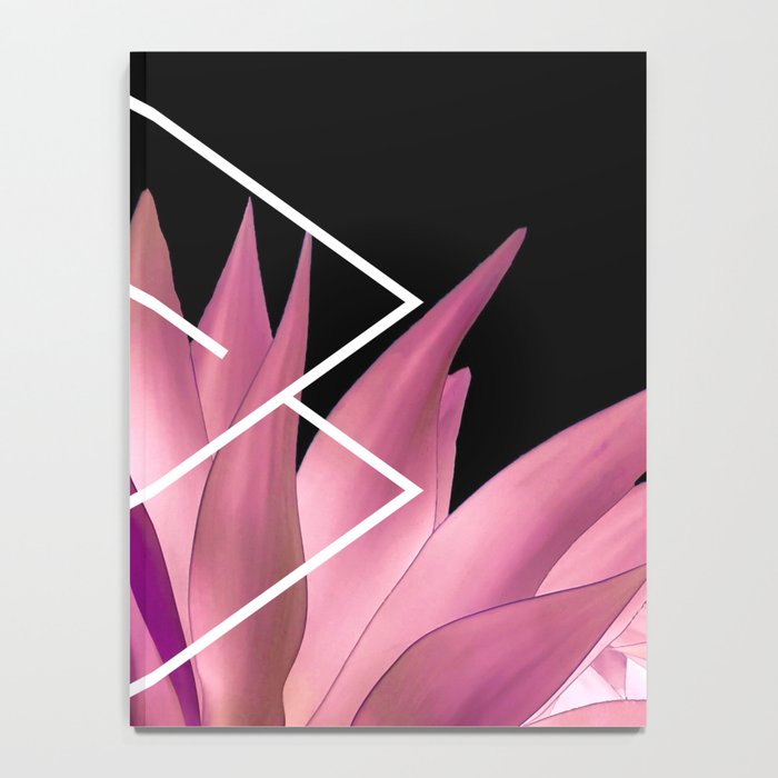 Agave geometrics III - pink Notebook Gallery Image 4