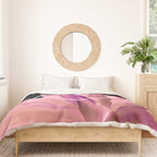 Agave geometrics III - pink Duvet Cover Gallery Image 3