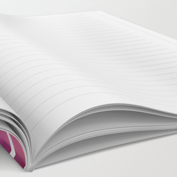 Agave geometrics III - pink Notebook Gallery Image 2