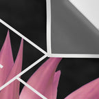 Agave geometrics III - pink Wall Tapestry Gallery Image 3