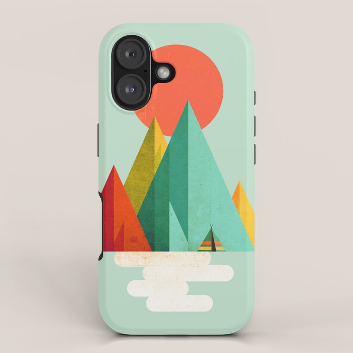 Little Geometric Tipi iPhone Case Gallery Image 1