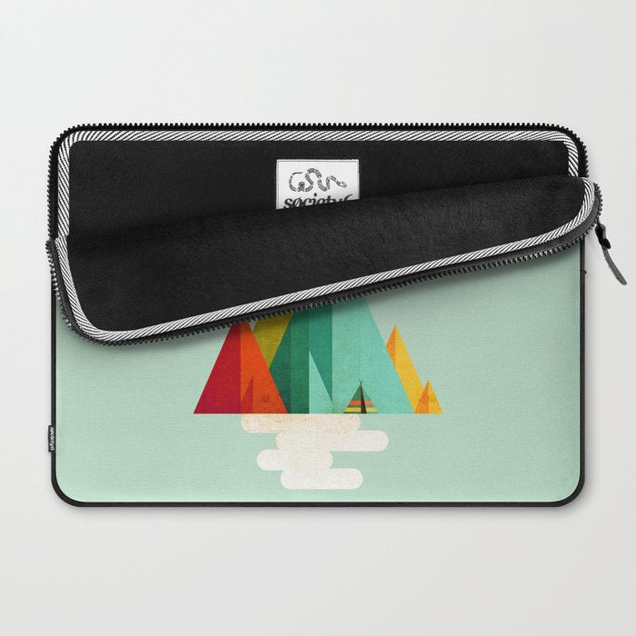 Little Geometric Tipi Laptop Sleeve Gallery Image 2