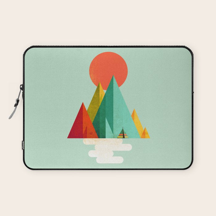 Little Geometric Tipi Laptop Sleeve Gallery Image 1