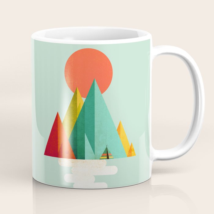 Little Geometric Tipi Coffee Mug Gallery Image 1