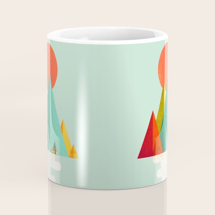 Little Geometric Tipi Coffee Mug Gallery Image 4