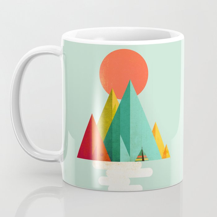 Little Geometric Tipi Coffee Mug Gallery Image 3