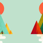 Little Geometric Tipi Coffee Mug Gallery Image 2