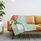 Little Geometric Tipi Throw Blanket Gallery Image 1