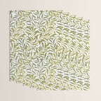 William Morris Willow Bough Green & White 1887 Wrapping Paper Gallery Image 3