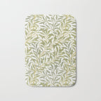 William Morris Willow Bough Green & White 1887 Bath Mat Gallery Image 1