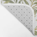 William Morris Willow Bough Green & White 1887 Bath Mat Gallery Image 2