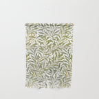 William Morris Willow Bough Green & White 1887 Wall Hanging Gallery Image 1