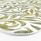 William Morris Willow Bough Green & White 1887 Bath Mat Gallery Image 3