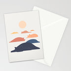 Cat Landscape 159 Stationery Card Gallery Image 2