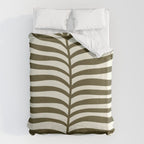 One Hundred-Leaved Plant #17 Duvet Cover Gallery Image 6