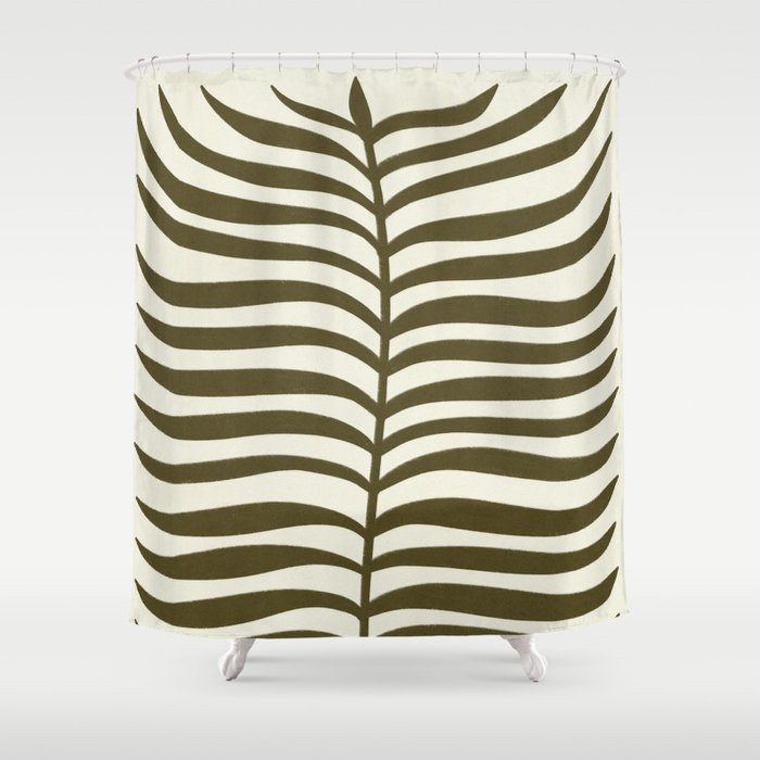 One Hundred-Leaved Plant #17 Shower Curtain Gallery Image 1