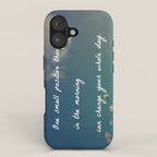 One Small Positive Thought in the Morning iPhone Case Gallery Image 1