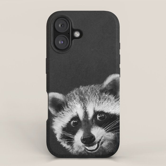 Raccoon iPhone Case Gallery Image 1