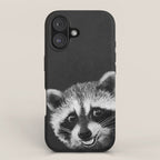 Raccoon iPhone Case Gallery Image 1