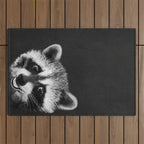 Raccoon Outdoor Rug Gallery Image 1