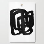 A Heavy Thought White Background Cutting Board Gallery Image 1