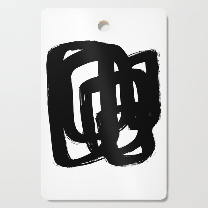 A Heavy Thought White Background Cutting Board Gallery Image 1