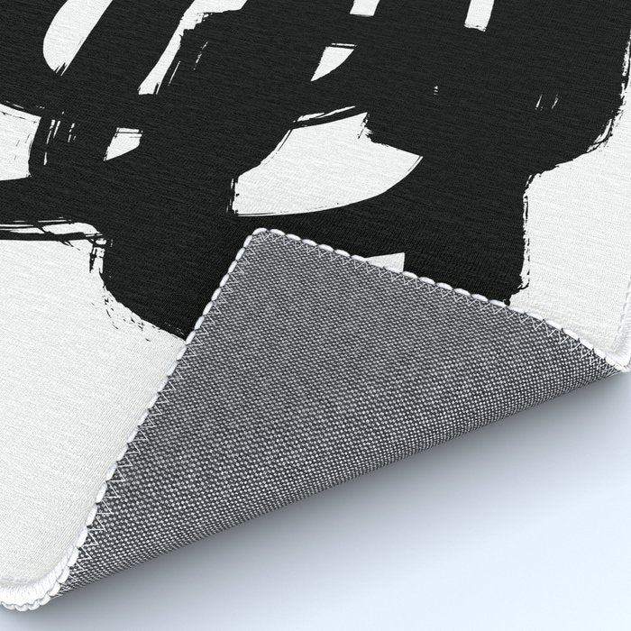 A Heavy Thought White Background Rug Gallery Image 4