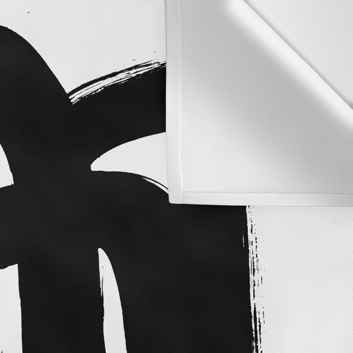 A Heavy Thought White Background Wall Tapestry Gallery Image 3
