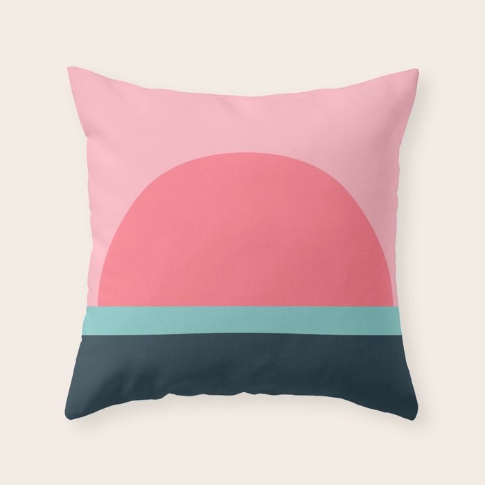 Sunseeker 04 Throw Pillow Gallery Image 1