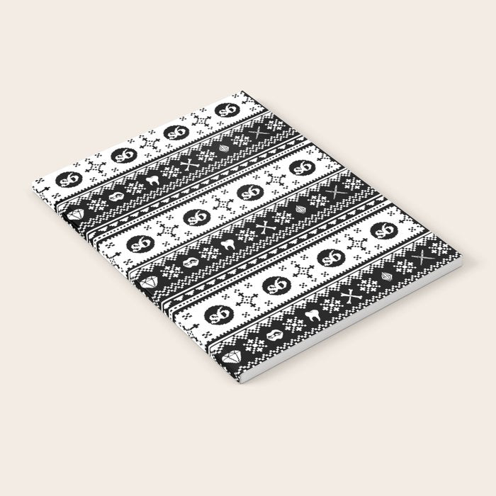 Ugly Sweater Society6 Notebook Gallery Image 2