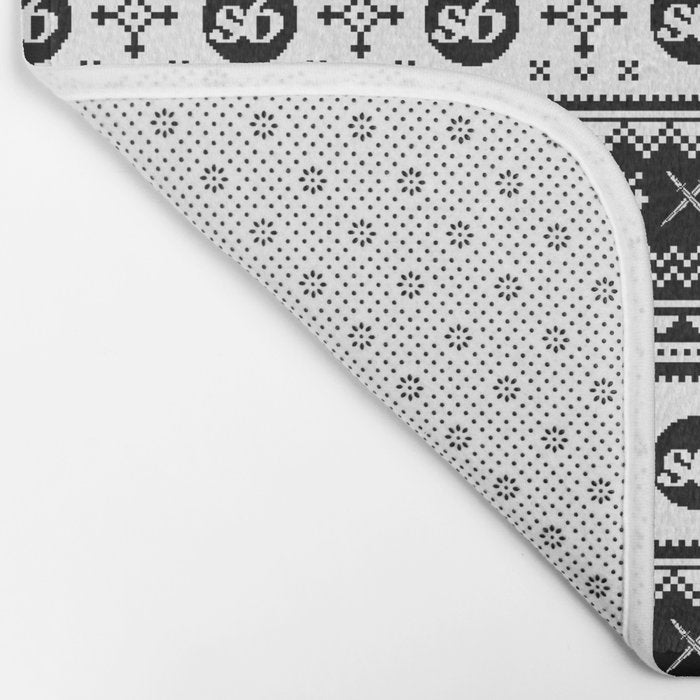 Ugly Sweater Society6 Bath Mat Gallery Image 2