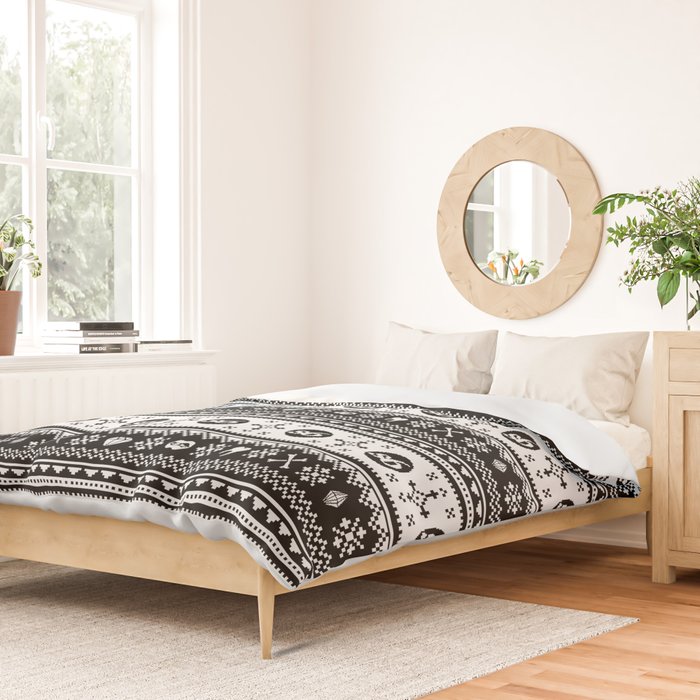 Ugly Sweater Society6 Duvet Cover Gallery Image 2