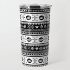 Ugly Sweater Society6 Travel Mug Gallery Image 1